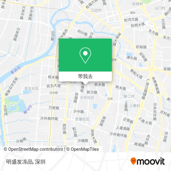 明盛发冻品地图