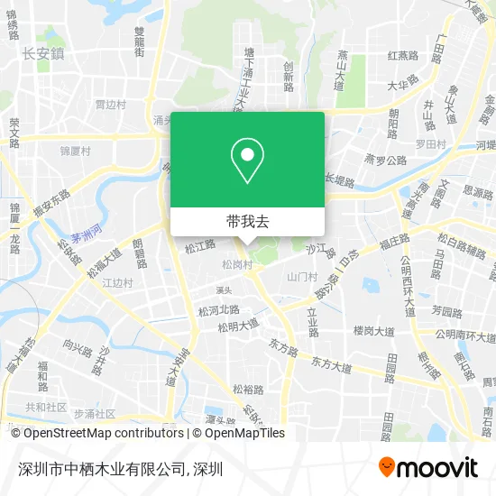 深圳市中栖木业有限公司地图