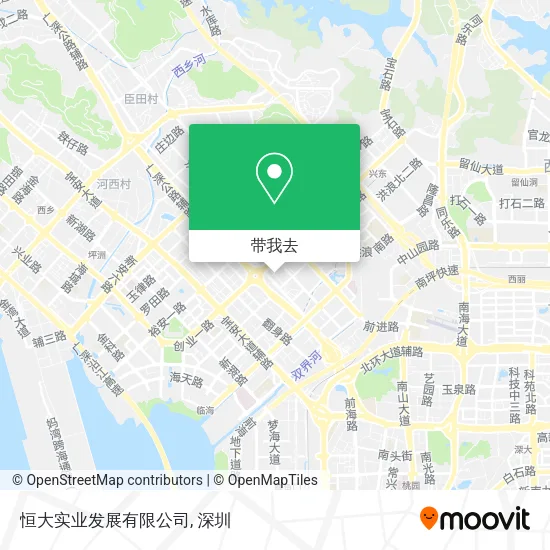恒大实业发展有限公司地图