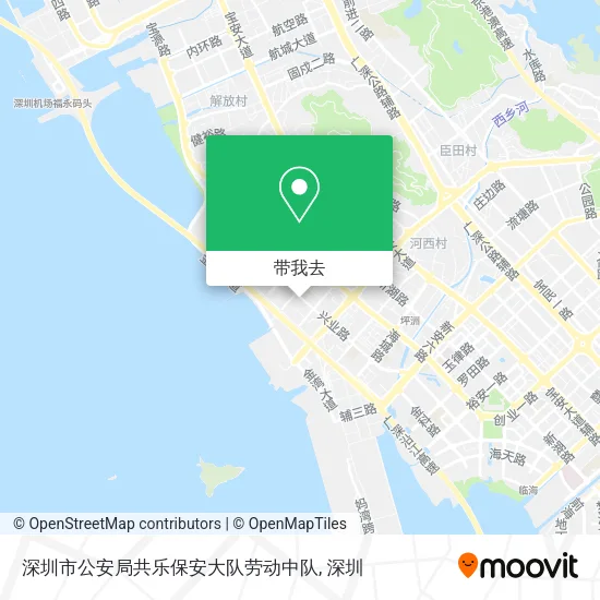 深圳市公安局共乐保安大队劳动中队地图