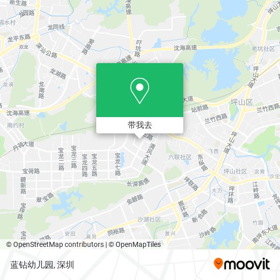 蓝钻幼儿园地图
