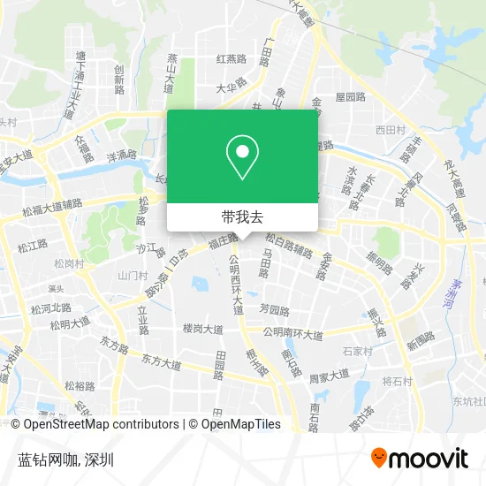 蓝钻网咖地图