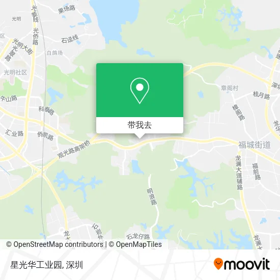 星光华工业园地图