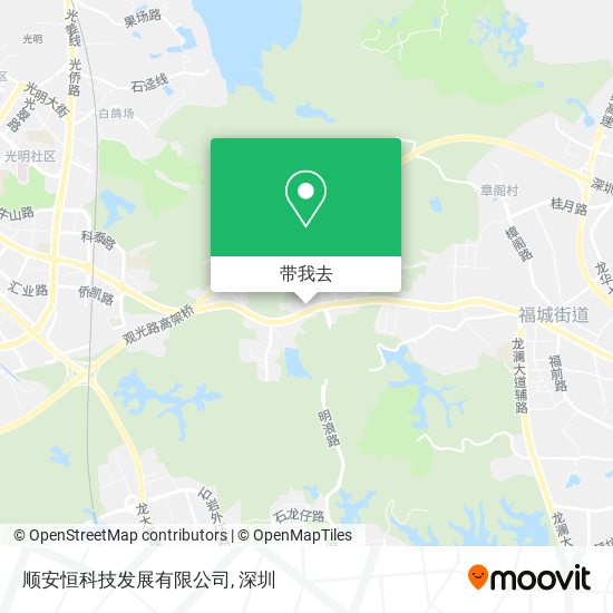 顺安恒科技发展有限公司地图