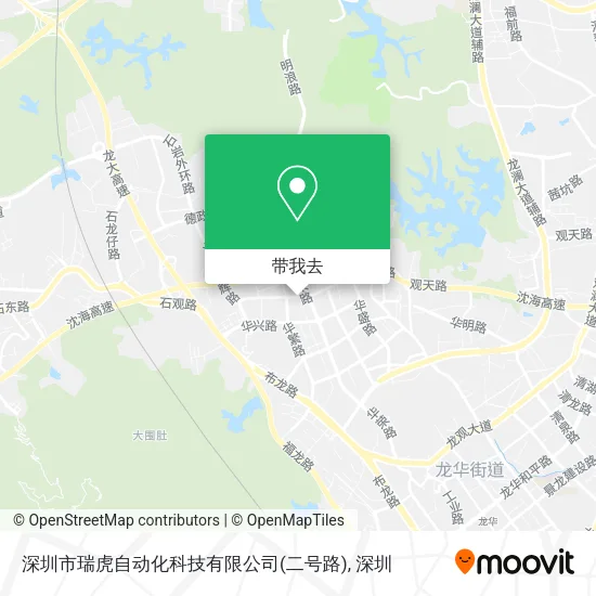 深圳市瑞虎自动化科技有限公司(二号路)地图