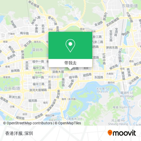 香港洋服地图