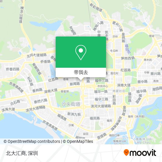 北大汇商地图