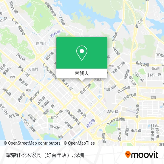 耀荣轩松木家具（好百年店）地图