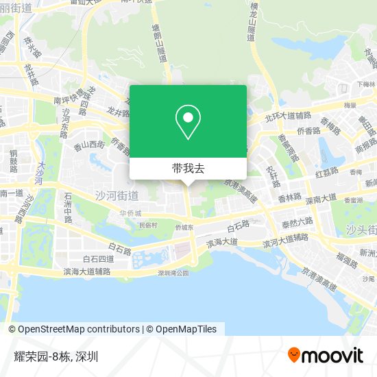 耀荣园-8栋地图
