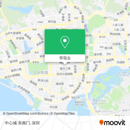 中心城-东南门地图