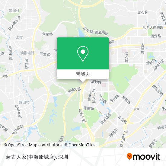 蒙古人家(中海康城店)地图