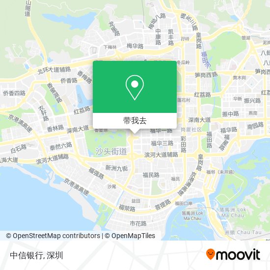 中信银行地图