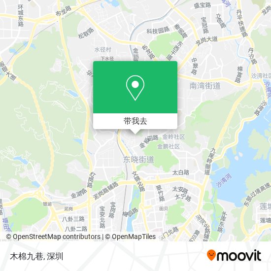 木棉九巷地图