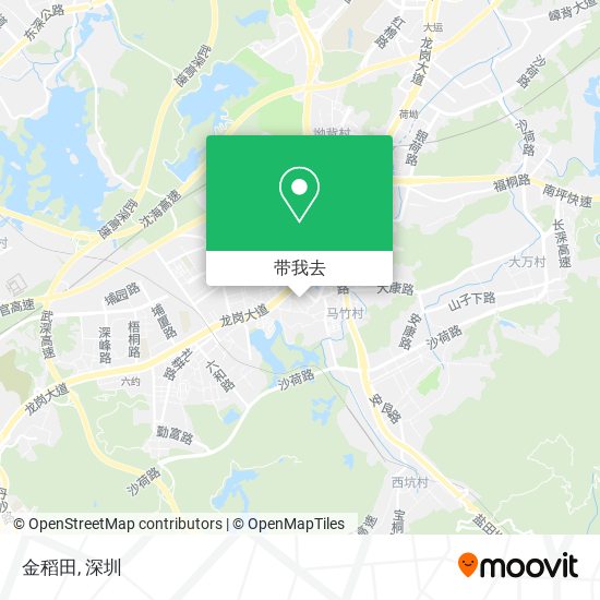 金稻田地图