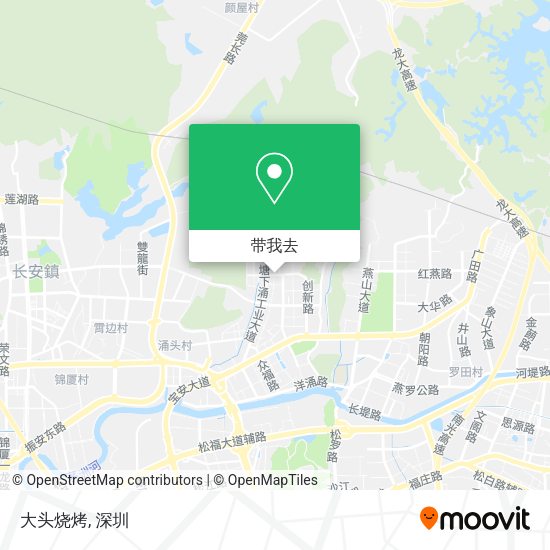 大头烧烤地图