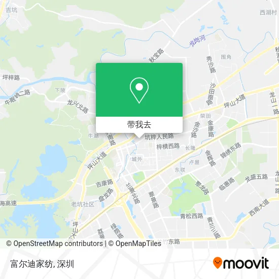 富尔迪家纺地图