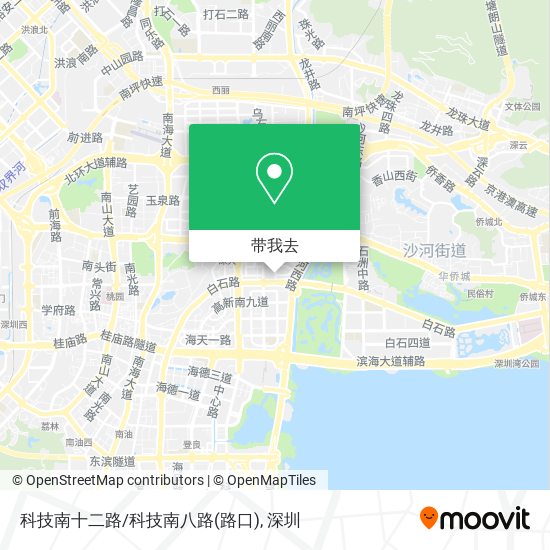 科技南十二路/科技南八路(路口)地图