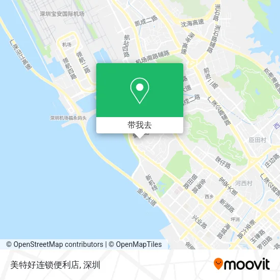 美特好连锁便利店地图