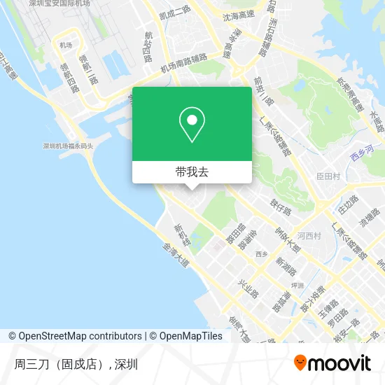 周三刀（固戍店）地图