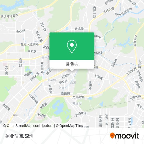 创业苗圃地图