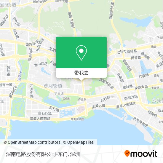 深南电路股份有限公司-东门地图