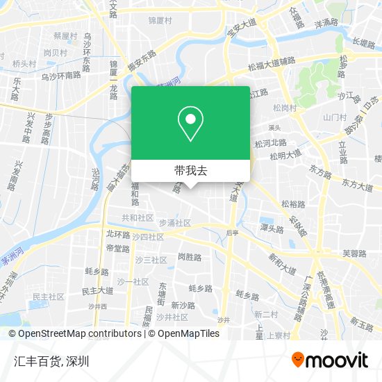 汇丰百货地图