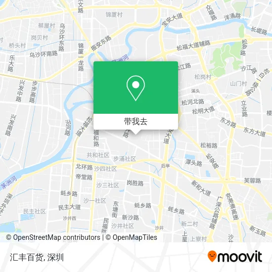 汇丰百货地图