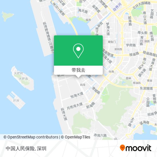 中国人民保险地图