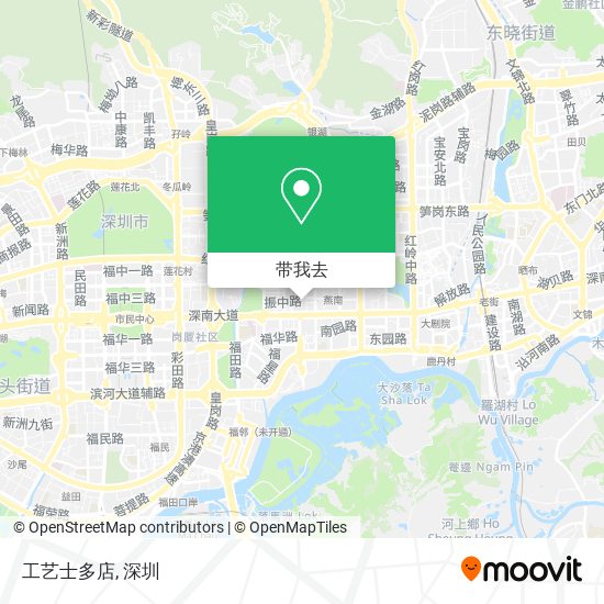 工艺士多店地图