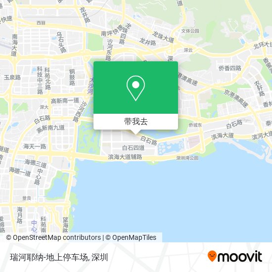 瑞河耶纳-地上停车场地图
