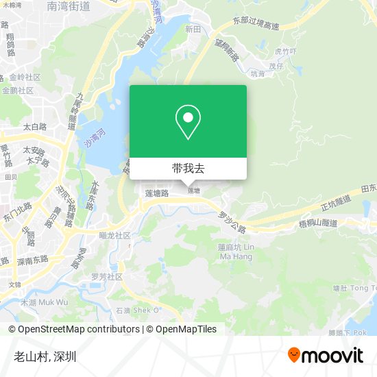 老山村地图