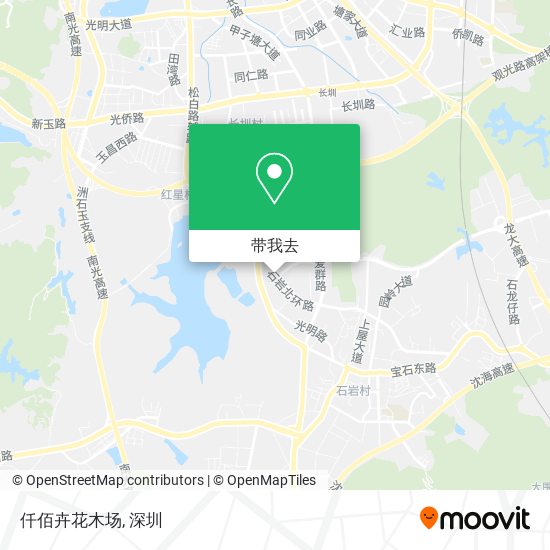 仟佰卉花木场地图
