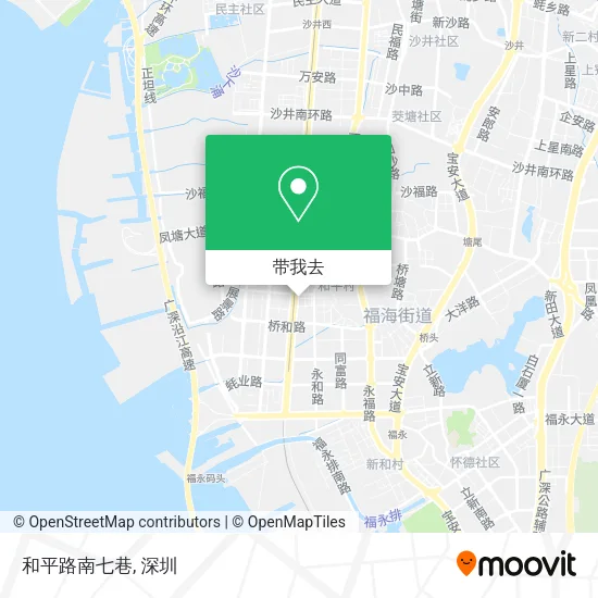和平路南七巷地图