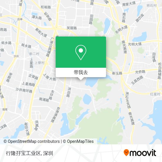 行隆孖宝工业区地图