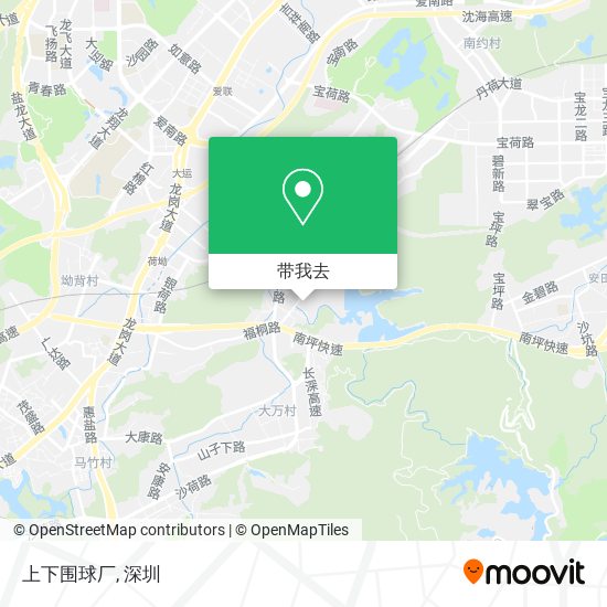 上下围球厂地图