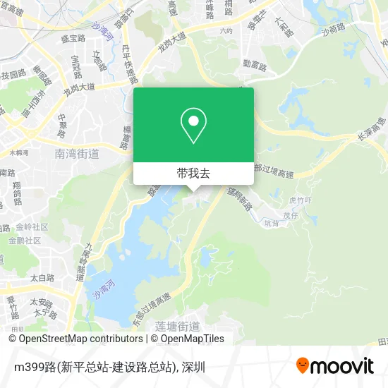 m399路(新平总站-建设路总站)地图