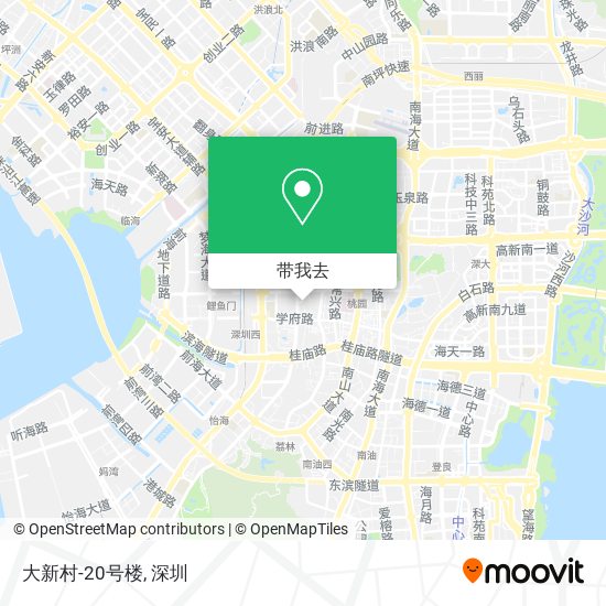 大新村-20号楼地图