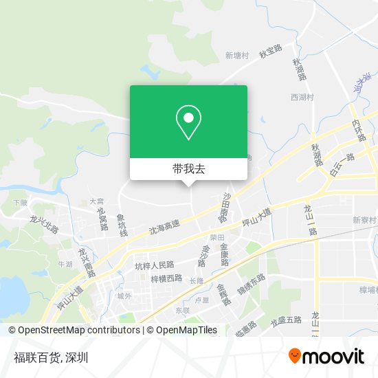 福联百货地图