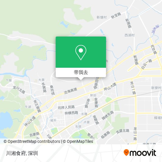 川湘食府地图