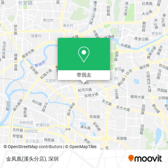 金凤凰(溪头分店)地图