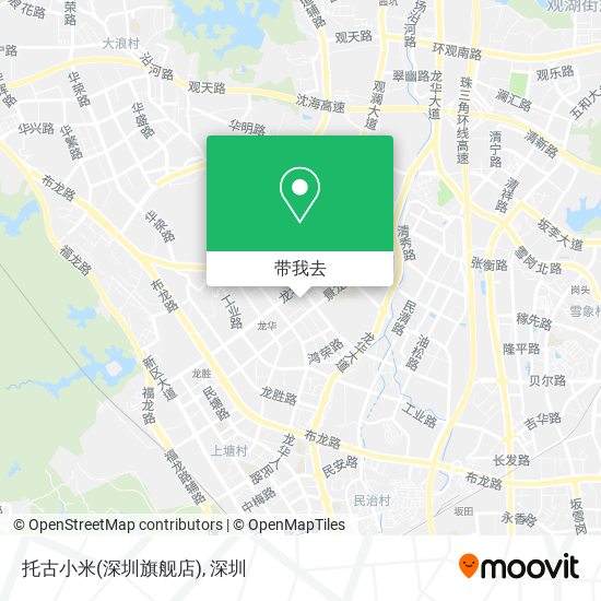 托古小米(深圳旗舰店)地图