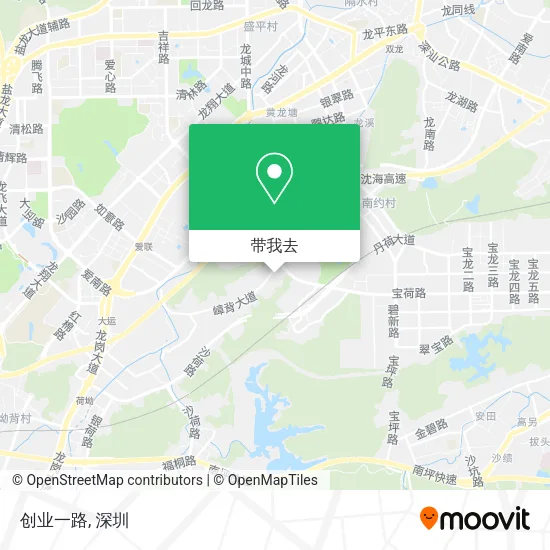 创业一路地图