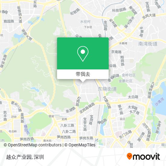 越众产业园地图