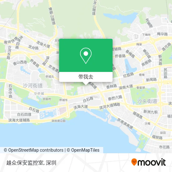 越众保安监控室地图