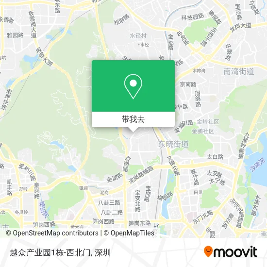 越众产业园1栋-西北门地图