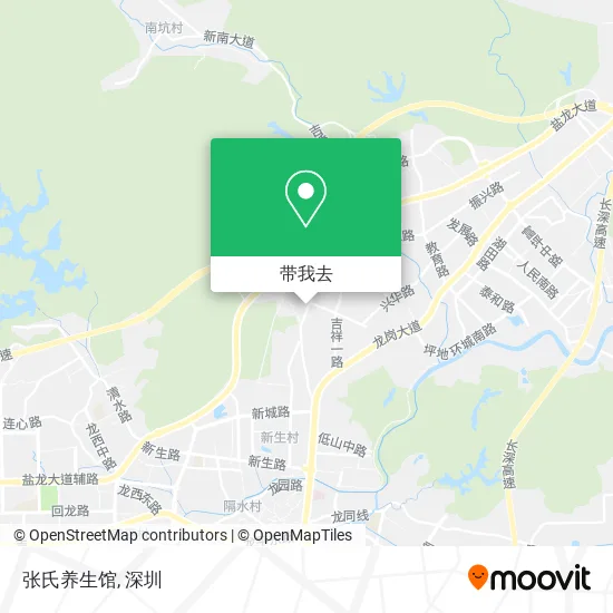 张氏养生馆地图