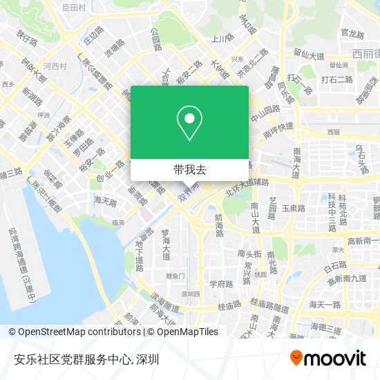安乐社区党群服务中心地图