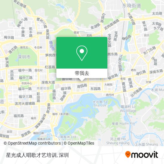 星光成人唱歌才艺培训地图