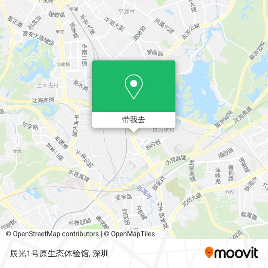 辰光1号原生态体验馆地图