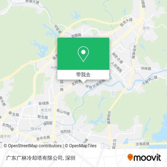 广东广林冷却塔有限公司地图